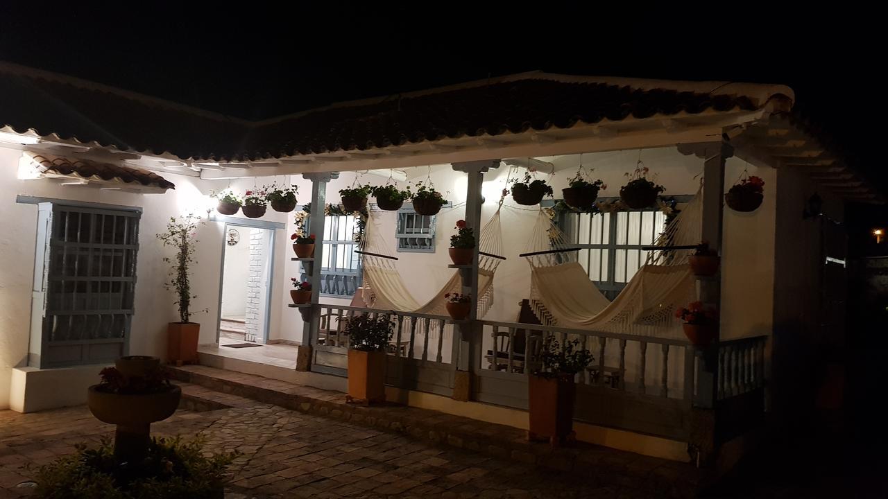 Casa Hotel Santa Helena Boutique Villa de Leyva Bagian luar foto