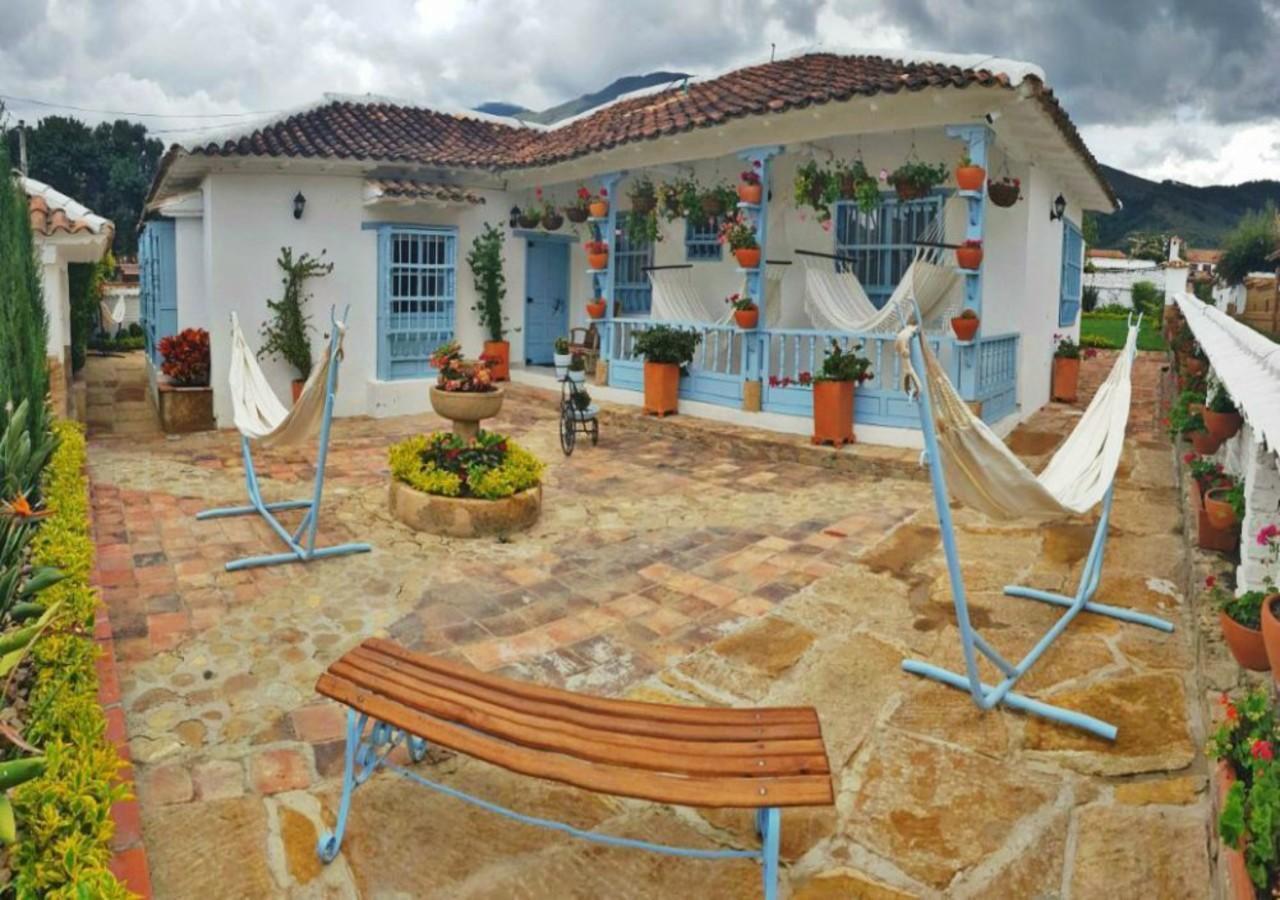 Casa Hotel Santa Helena Boutique Villa de Leyva Bagian luar foto
