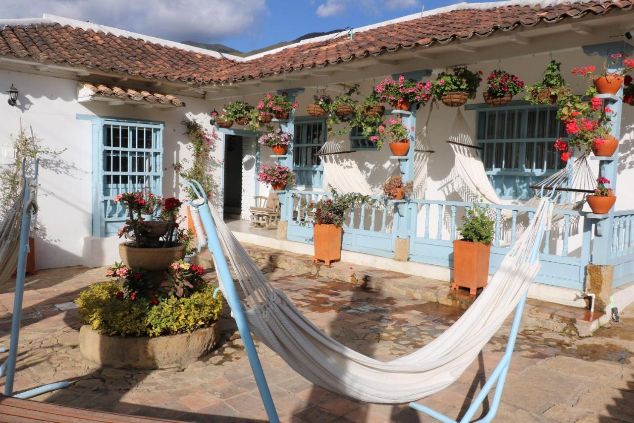 Casa Hotel Santa Helena Boutique Villa de Leyva Bagian luar foto