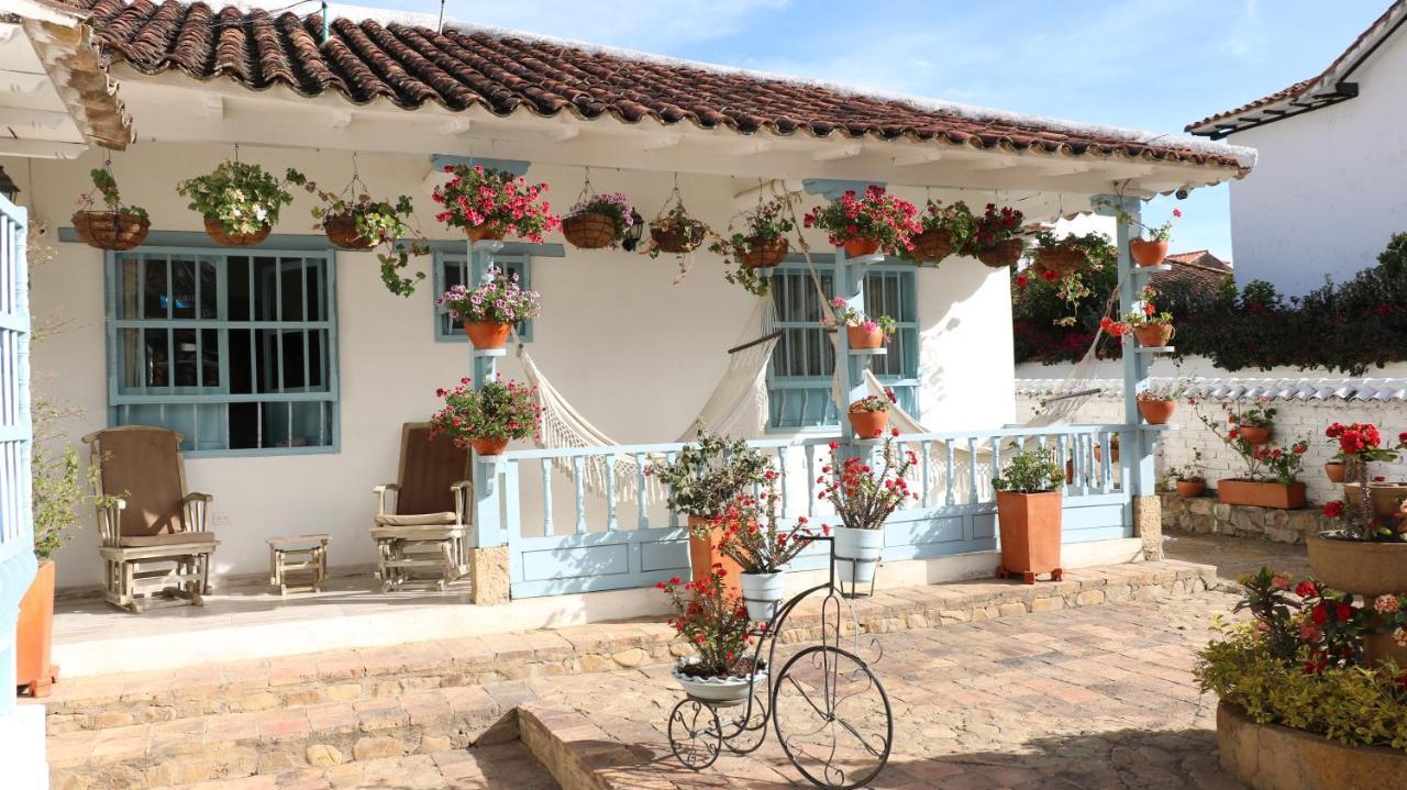 Casa Hotel Santa Helena Boutique Villa de Leyva Bagian luar foto